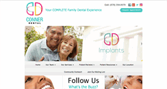 Desktop Screenshot of connerdental.com