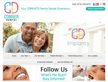 Tablet Screenshot of connerdental.com